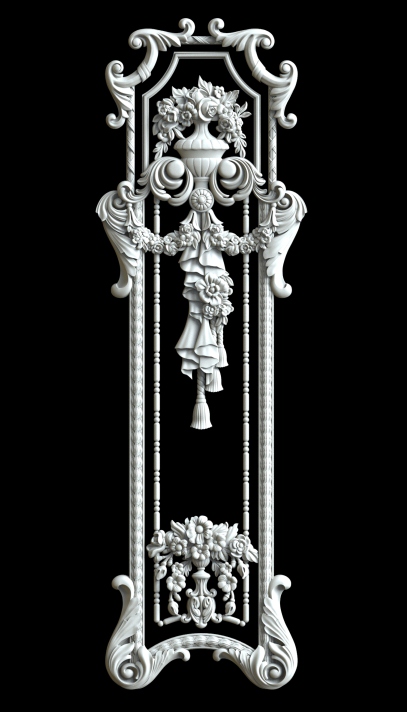 Гипсовый декор Д176-1. Гипсовая лепнина Аврора (Краснодар)